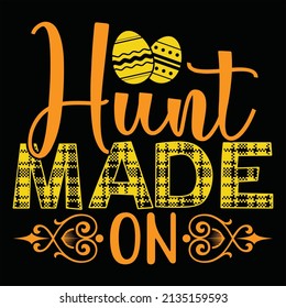 Hunt Mode On, vector file.
