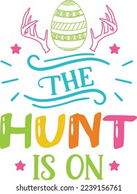 The Hunt Is On For eps File