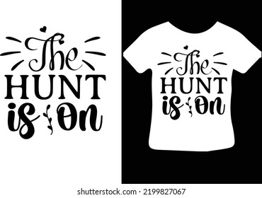 The hunt is on svg design