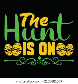 The Hunt Is On, vector file.