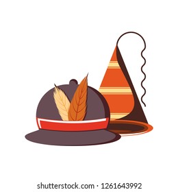 hunter hat and hat party icon