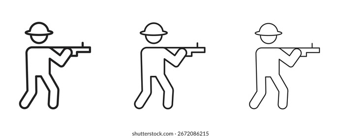 Ícone Hunter. Ilustração de elemento simples. Pode ser usado para web e celular.