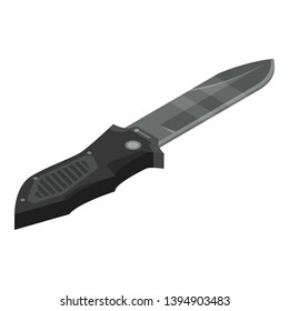 Hunter penknife icon. Isometric of hunter penknife vector icon for web design isolated on white background