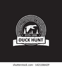 hunter sport badges, labels, emblems and logo