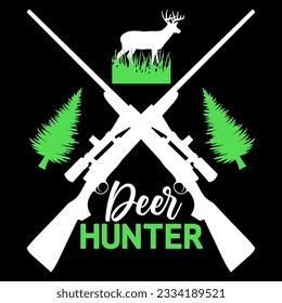 Hunter SVG Design, T-shirt Design