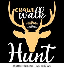 Hunter SVG Design, diseño de camisetas