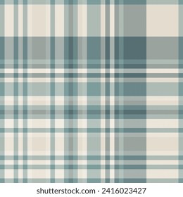 Hunter textile seamless background, outfit plaid vector texture. Perfect pattern fabric tartan check in pastel and light colors.