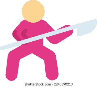hunter  Vector illustration on a transparent background. Premium quality symmbols. Line Color vector icons for concept and graphic design. 
