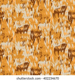 Hunter's teeth. Second 4-Color Desert Camouflage.
Seamless pattern.