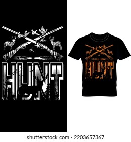  Hunt-Hunting T-Shirt Design –Hunting Dad Shirt,Fathers Day Shirt,Fathers Day Gift Hunting Season Tee,Fathers Day Shirt,Hunting Life Shirt,Hunting Lover Gift– Printable Sublimation Design.