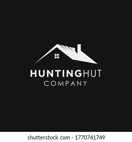 hunting cabin lodge logo design inspiration
