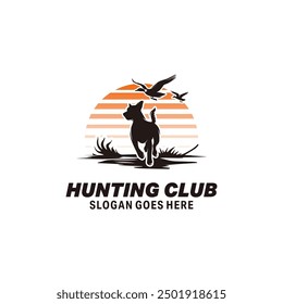 Hunting Club Logo Design Template