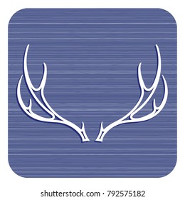 Hunting club logo icon. Vector illustration