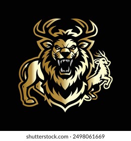 Hunting club logo. Hunting club logotype. Vector illustration.