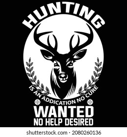 hunting or deer  lovers vector file