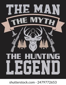 diseño de caza este Vector para camiseta y otros usos