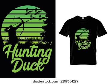 Hunting Duck Hunting T-Shirt Design
