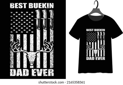 Hunting Fathers Day t-shirt design for you