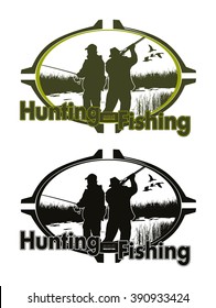 Hunting And Fishing Logo