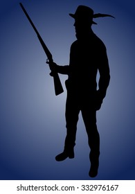 Hunting, Hunter, Rifle
