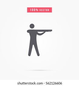 hunting icon design