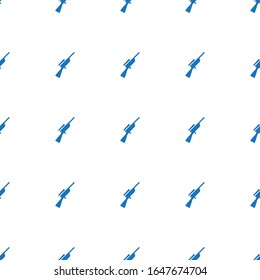 Hunting icon pattern seamless isolated on white background. Editable filled Hunting icon. Hunting icon pattern for web and mobile.