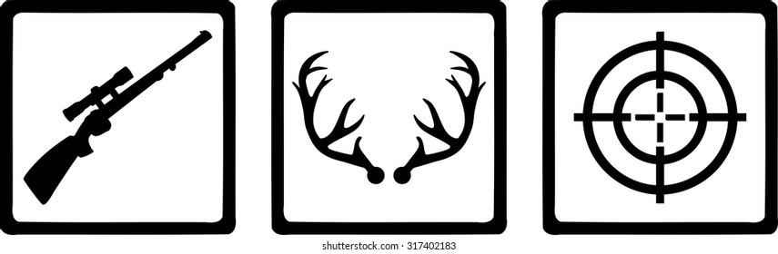 Hunting icons