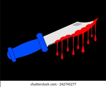 Knife Dripping Blood Stock Illustrations Images Vectors Shutterstock