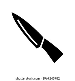 hunting knife icon or logo isolated sign symbol vector illustration - high quality black style vector icons
