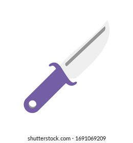 Hunting knife. Vector illustration EPS 10.