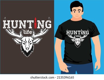 Hunting Life Shirt, Hunting Lover T Shirt, Hunting Shirt.