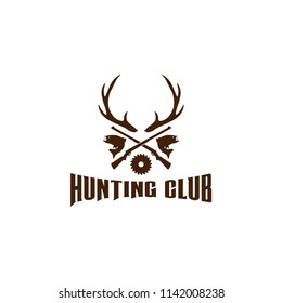 Hunting Logo Design Template