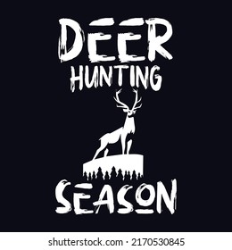 Hunting printable vector designs for commercial use