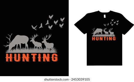 Hunting retro vintage vector typography t-shirt design,hunting t-shirt design.