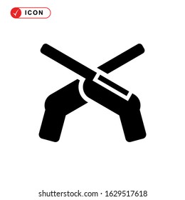 hunting rifle icon or logo isolated sign symbol vector illustration - high quality black style vector icons
