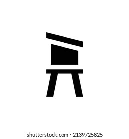 hunting stand icon. Flat style design isolated on white background.