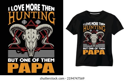 Hunting t Shirt Design Vector