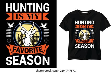 Hunting t Shirt Design Vector