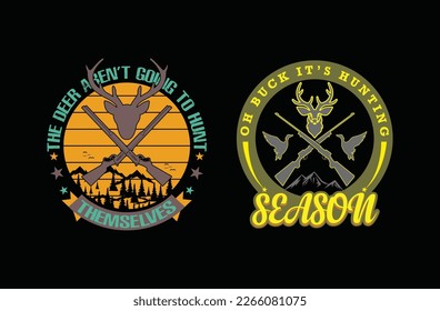 hunting t shirt design vector bundle
urban style
