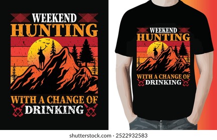 hunting t shirt design vector, Hunt t shirt design, hunting t shirt ,deer hunting vector