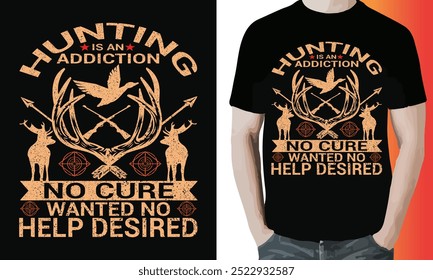 hunting t shirt design vector, Hunt t shirt design, hunting t shirt ,deer hunting vector