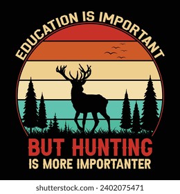 hunting t shirt design vintage t shirt