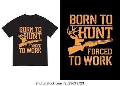 Hunting T shirt vector design 