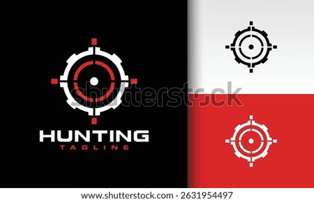 The Hunting Target Logo Design