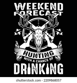 Hunting theme, slogan graphics, and illustrations with patches for t-shirts and other uses.