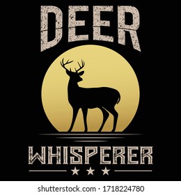 Hunting T-Shirt Design for best Hunter people. high quality  eps file .  use any type of T-Shirt  color.