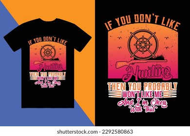 Diseño de camisetas de caza, diseño de camisetas personalizadas, diseño de camisetas