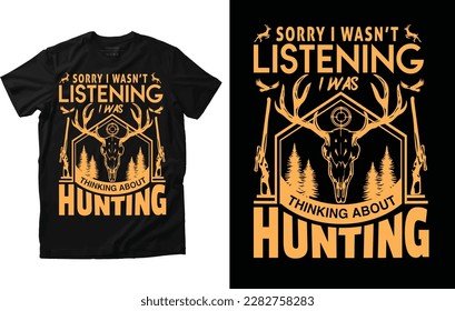 Hunting T-shirt Design And custom t shirt 