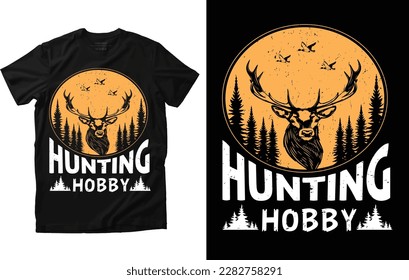 Hunting T-shirt Design And custom t shirt 