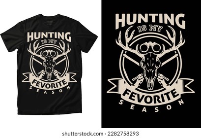 Hunting T-shirt Design And custom t shirt 